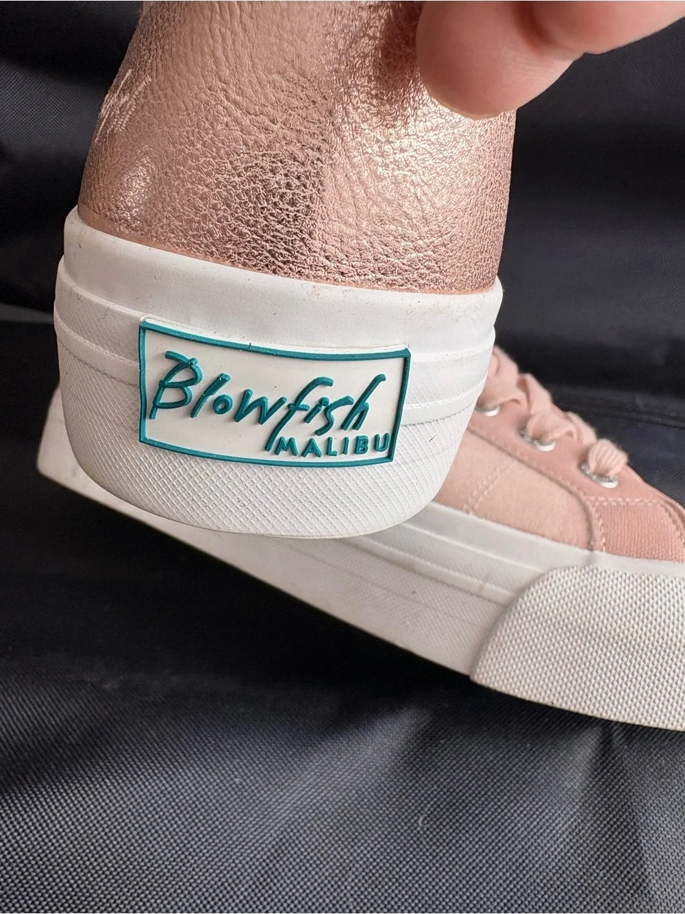 Casual Women's Pink Platform Sneakers - blowfish Malibu